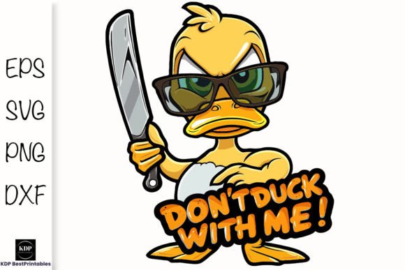 Don't Duck with Me: Sarcastic SVG for Creative Projects