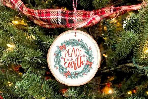 Peace on Earth Ornaments: Elevating Holiday Visual Design